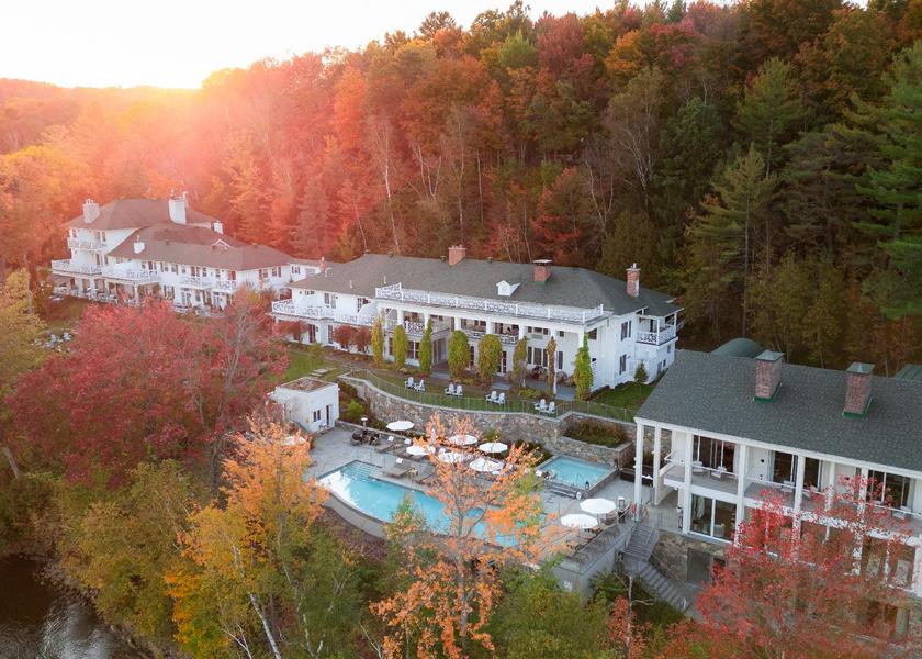 Quebec North Hatley exterior view