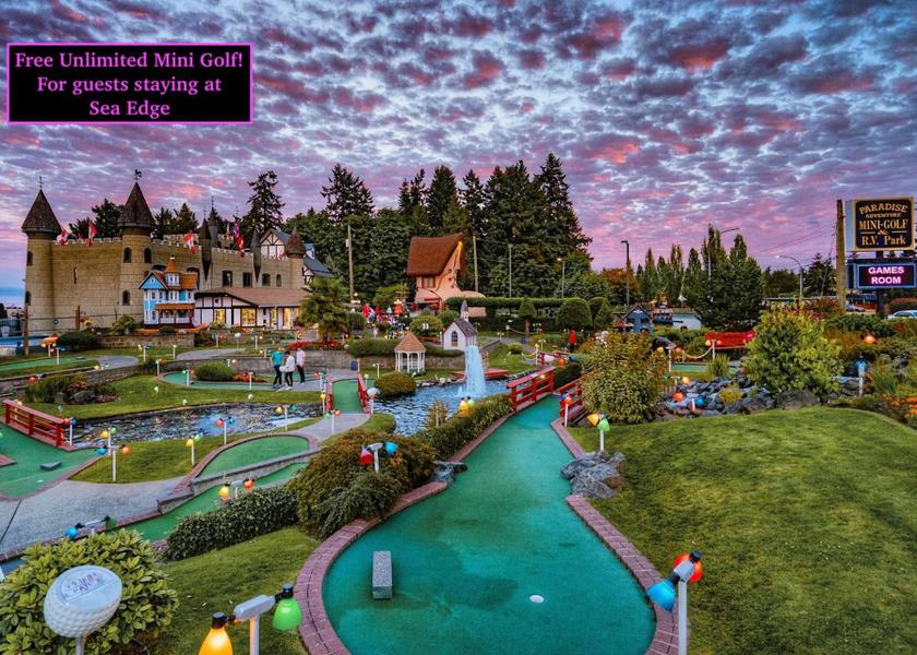 British Columbia Parksville mini golf course