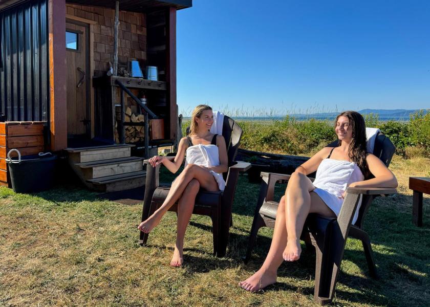 British Columbia Parksville sauna