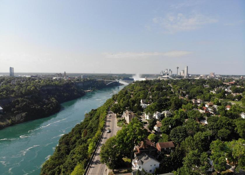 Ontario Niagara Falls view