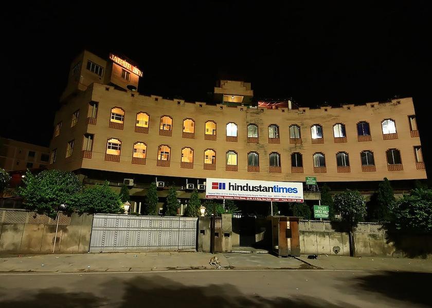 Rajasthan Jaipur Front of property - evening/night