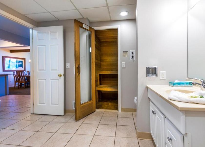 New York Lake Placid sauna