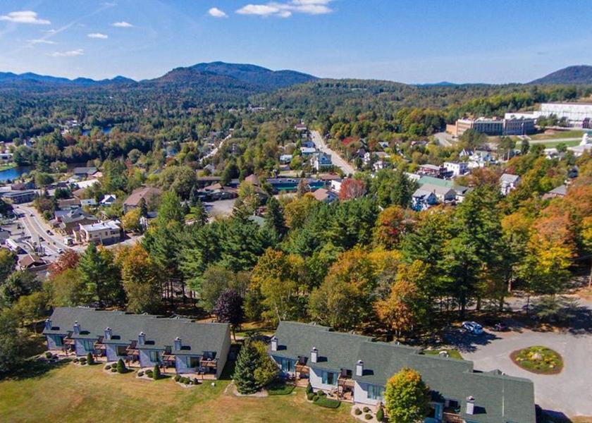 New York Lake Placid exterior view