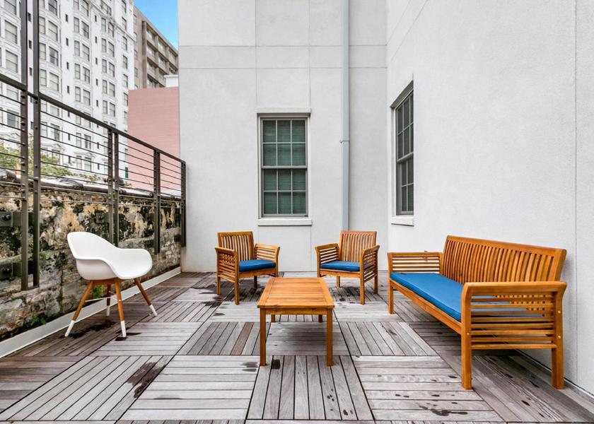 Louisiana New Orleans balcony/terrace