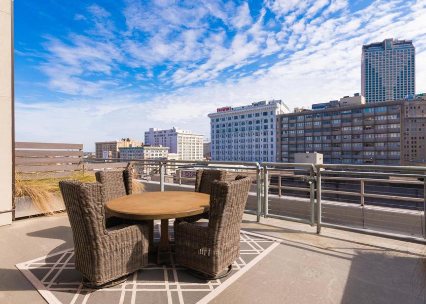Louisiana New Orleans balcony/terrace