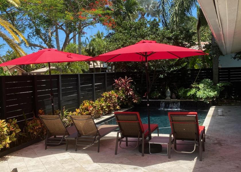 Florida Wilton Manors swimming pool
