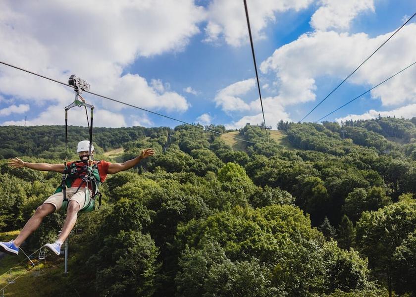 Pennsylvania Tannersville Ziplining