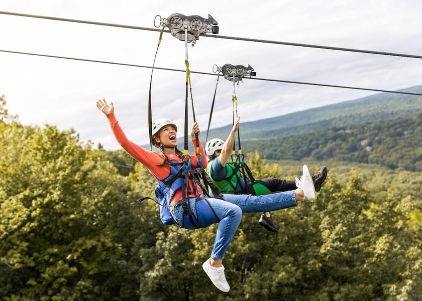 Pennsylvania Tannersville Ziplining
