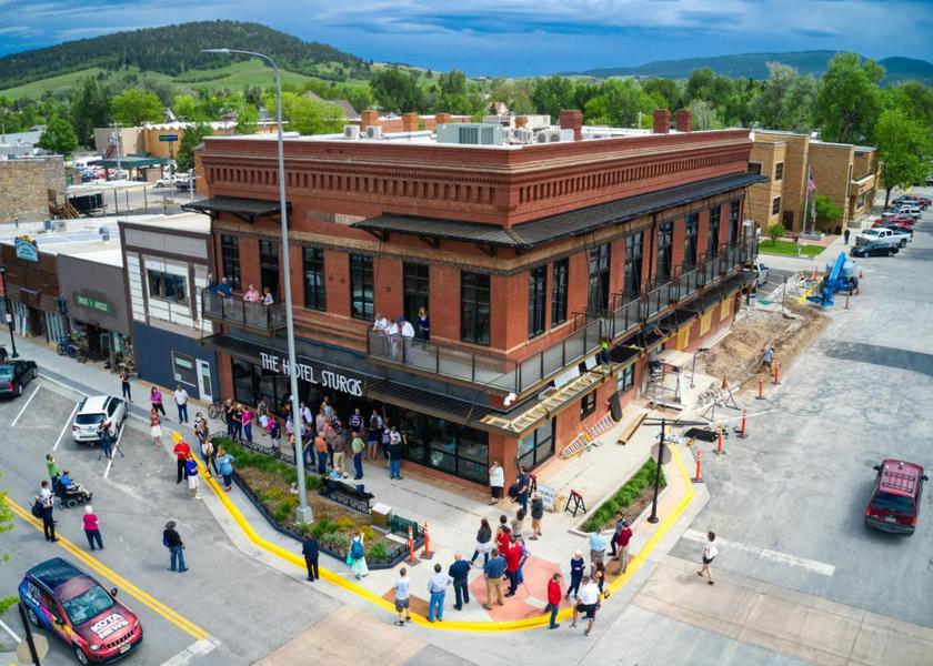South Dakota Sturgis exterior view