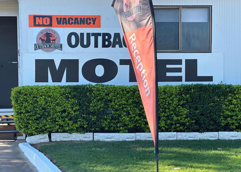 Queensland Winton entrance