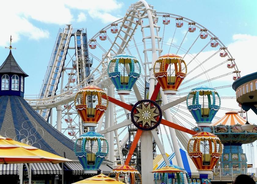New Jersey Wildwood Crest Children's play area - outdoor