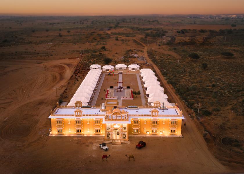 Rajasthan Jaisalmer Hotel View
