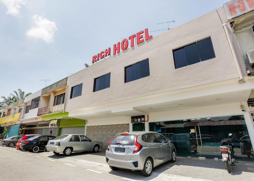 Johor ayer hitam Front of property