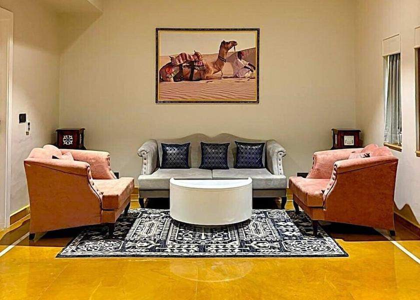 Rajasthan Jaisalmer Living area
