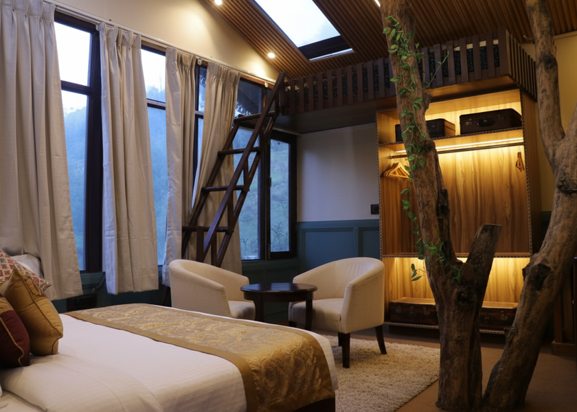 Himachal Pradesh Kasol Tree House