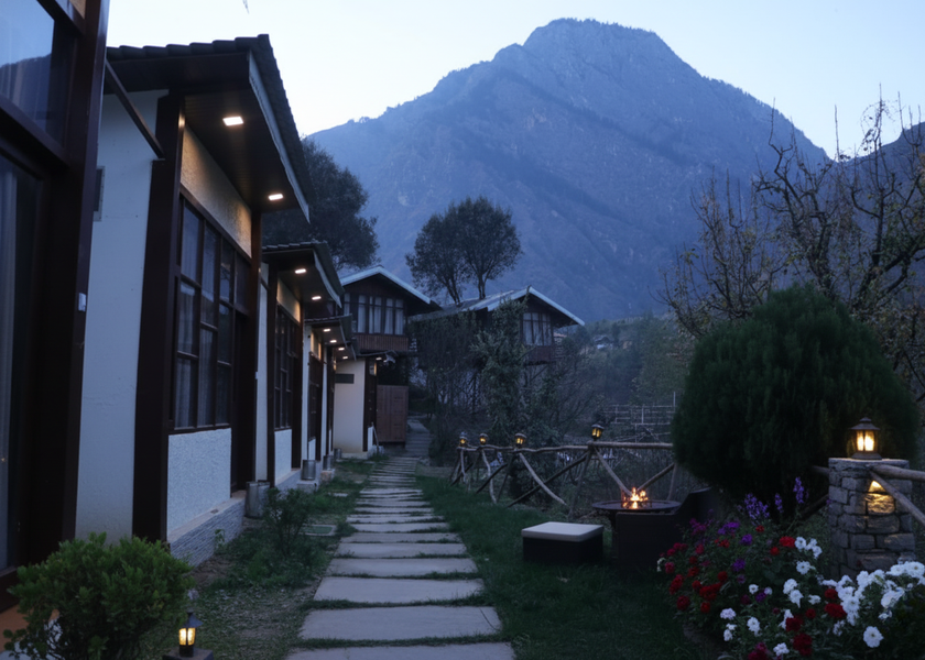 Himachal Pradesh Kasol Hotel Exterior