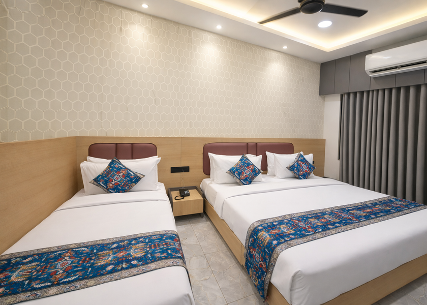 Gujarat Dwarka Family Room (Triple Bed)