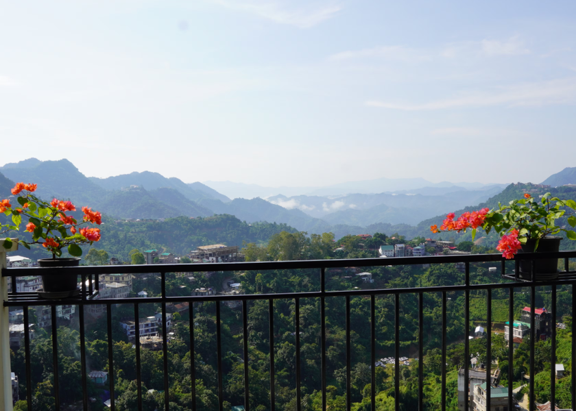 Mizoram Aizawl Hotel View