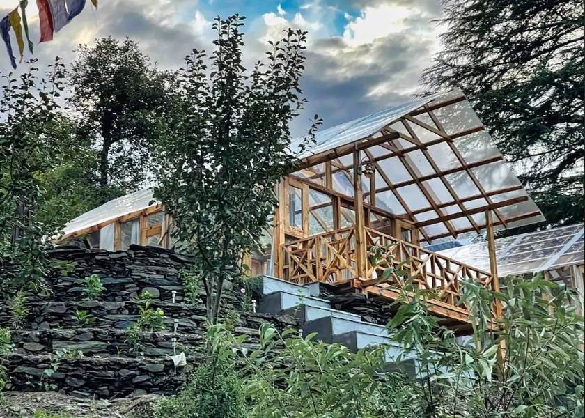 Himachal Pradesh Kasol View from Property