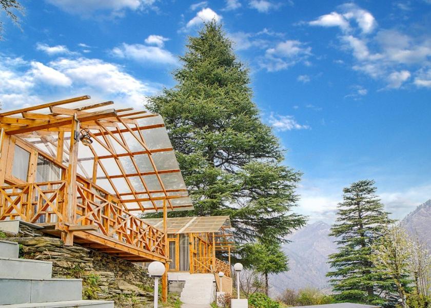 Himachal Pradesh Kasol View from Property