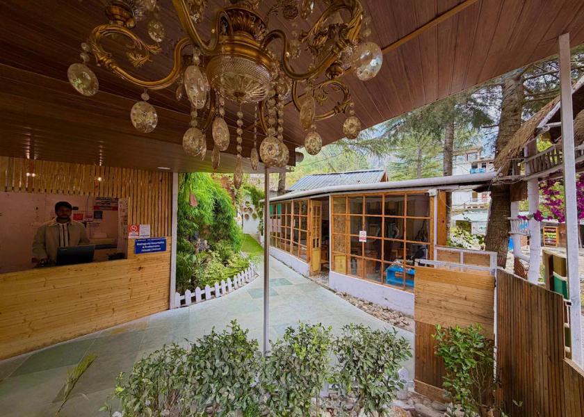 Himachal Pradesh Kasol Hotel View