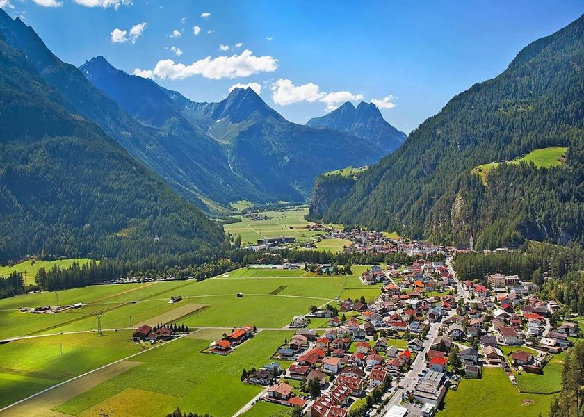 Tyrol Laengenfeld View from Property