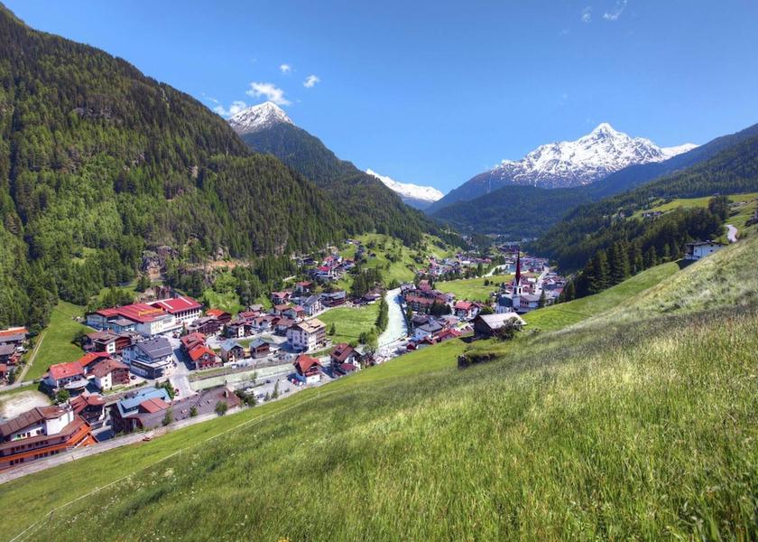 Tirol Soelden View from Property