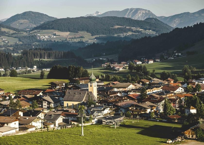 Tirol Westendorf Aerial View