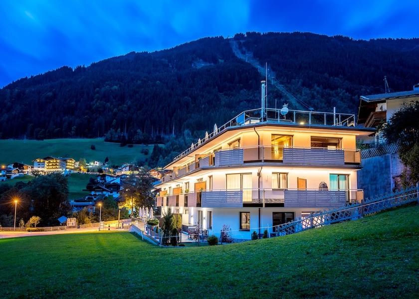 Front of property - evening/night