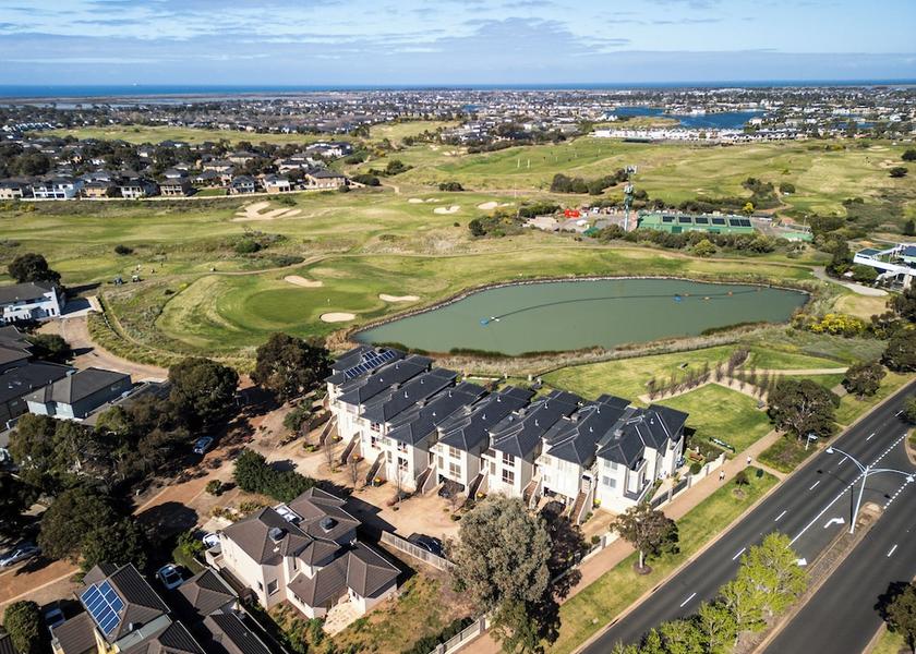 Victoria Melbourne Aerial View