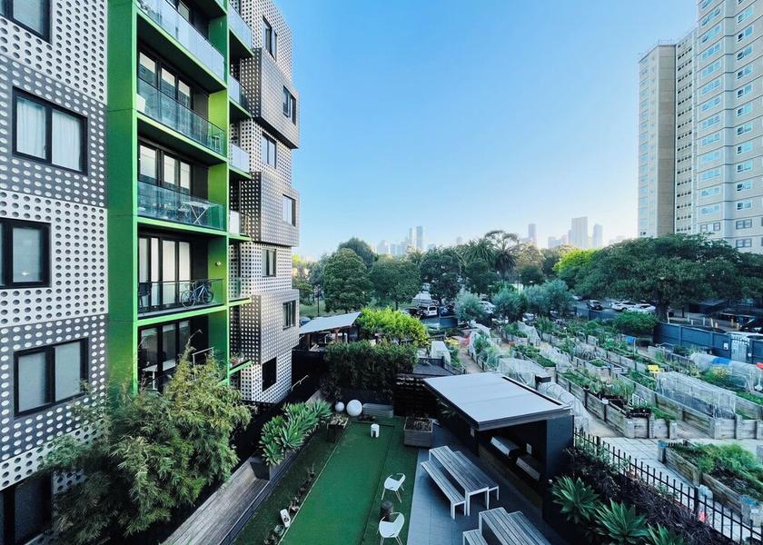 Victoria Melbourne Balcony View