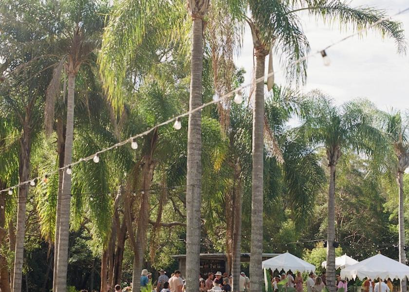Outdoor Wedding Area