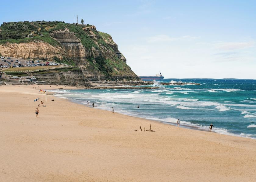 New South Wales Newcastle Beach