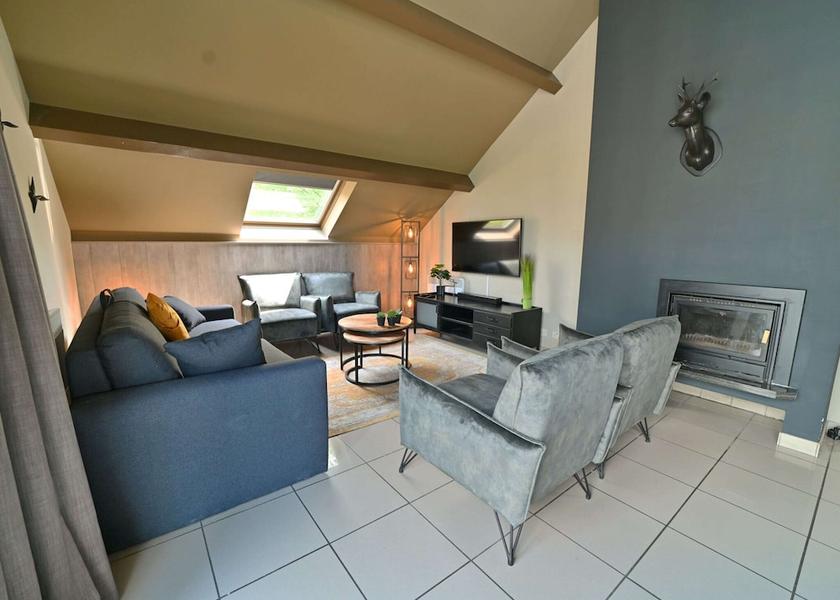 Walloon Region Durbuy Living Area