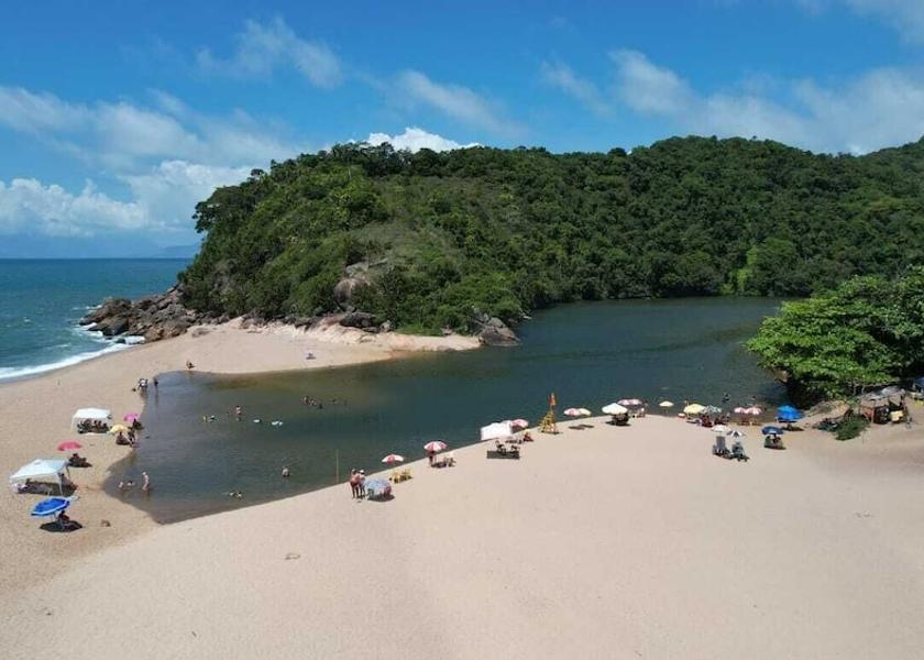 São Paulo State Caraguatatuba Lake