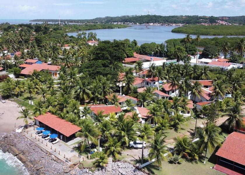 Alagoas Japaratinga Aerial View