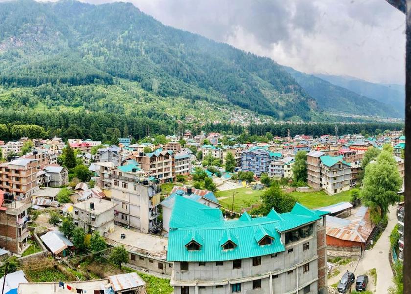 Himachal Pradesh Manali Hotel View