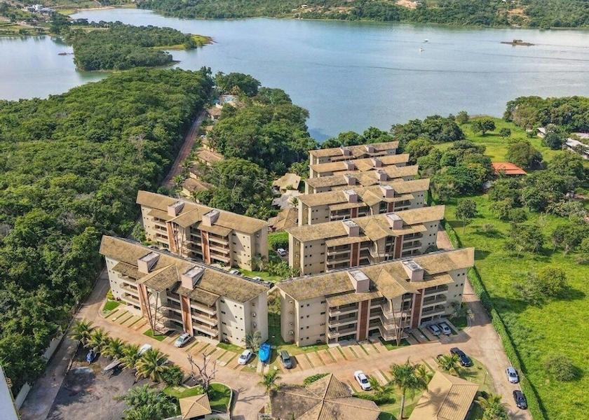 Goias (state) Caldas Novas Aerial View