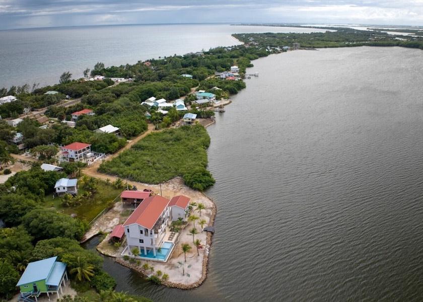 Stann Creek District Placencia Aerial View