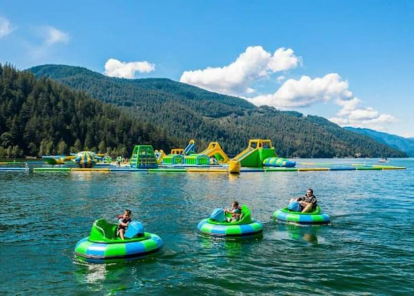 British Columbia Harrison Hot Springs Boating