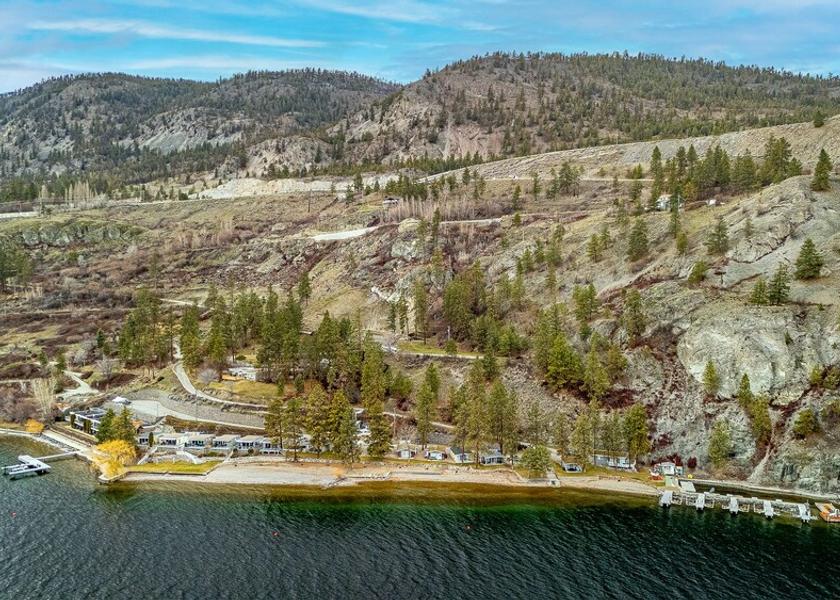 British Columbia West Kelowna Aerial View