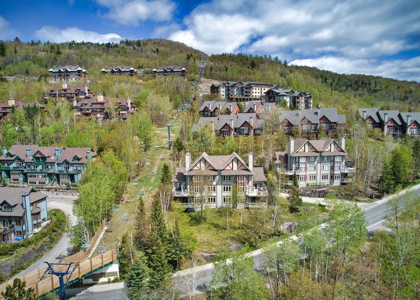 Quebec Mont-Tremblant Aerial View