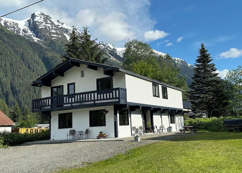 British Columbia Stewart Front of property