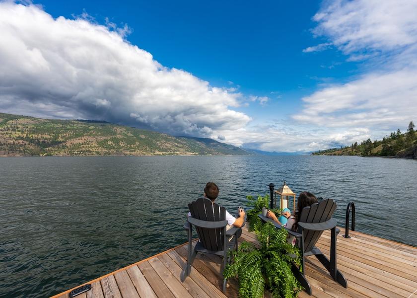 British Columbia Kelowna View from property