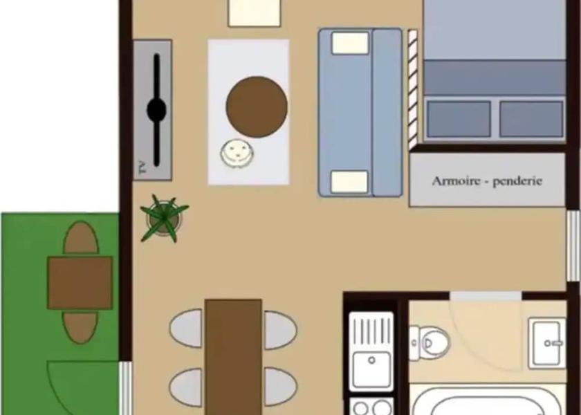 Room layout blue print