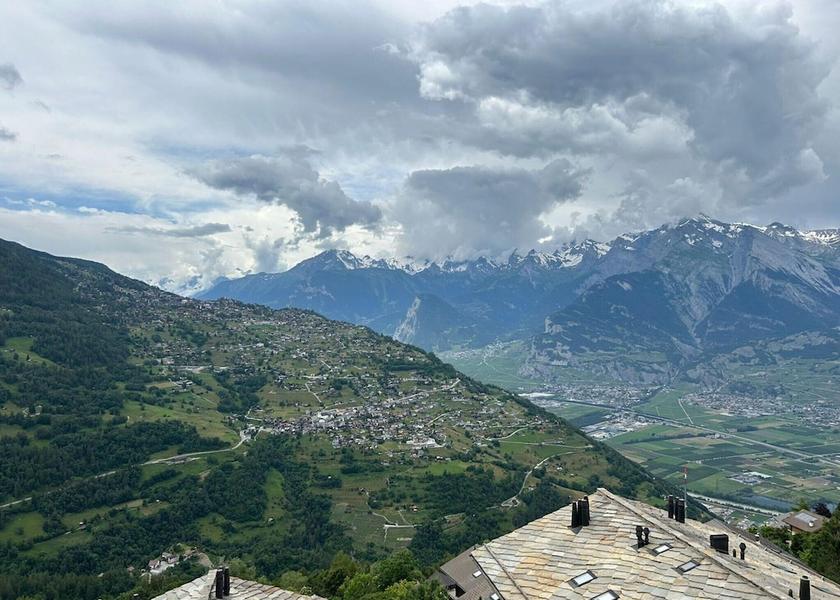 Valais Nendaz View from Property
