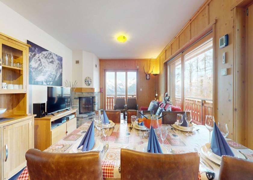 Valais Veysonnaz Dining Area