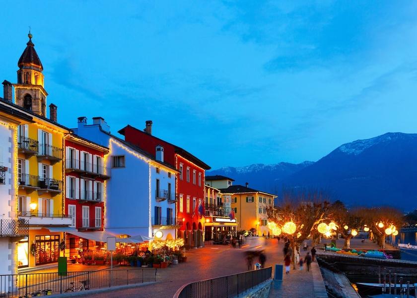 Canton of Ticino Ascona Exterior Detail