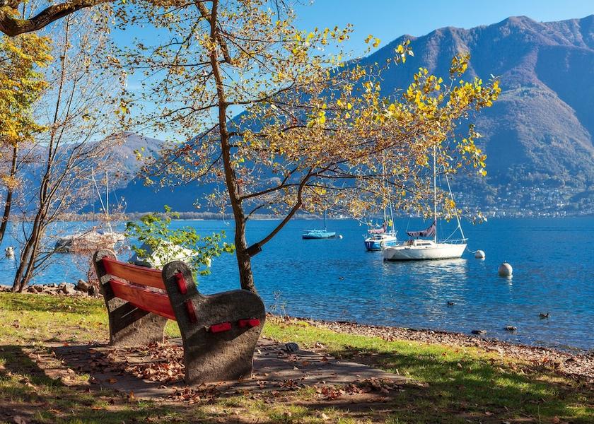 Canton of Ticino Muralto Exterior Detail