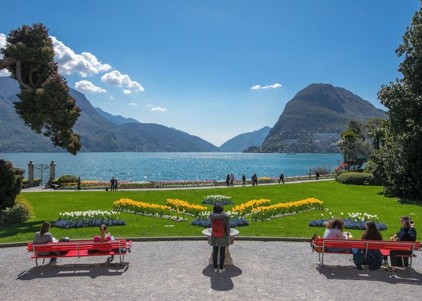 Canton of Ticino Lugano Exterior Detail